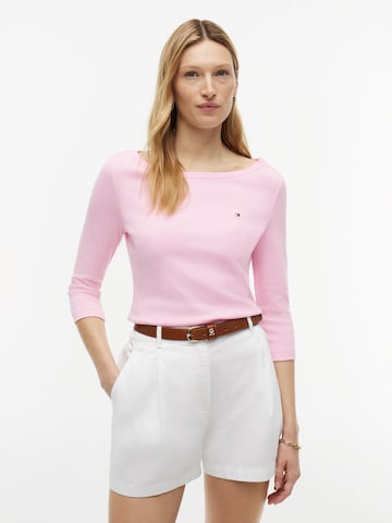 TOMMY HILFIGER Футболка 'CODY BOAT' в Ярко-розовый: спереди