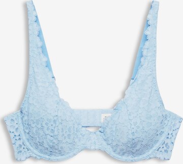 ESPRIT Push-up Bra in Blue: front