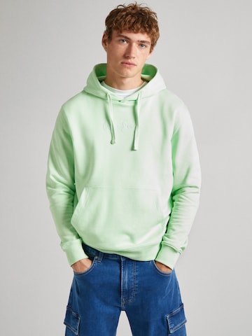 Pepe Jeans Sweatshirt 'JOE' in Green: front