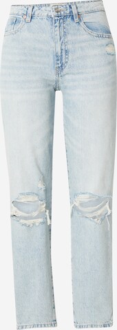 Regular Jeans de la Tally Weijl pe albastru: față