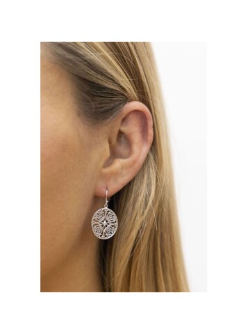 Zeeme Ohrringe in Silber: Vorderseite