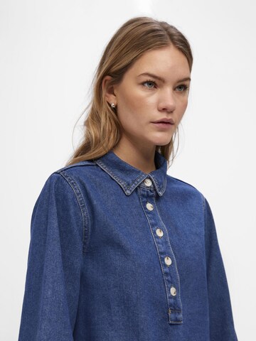 Robe-chemise 'Harlow' OBJECT en bleu