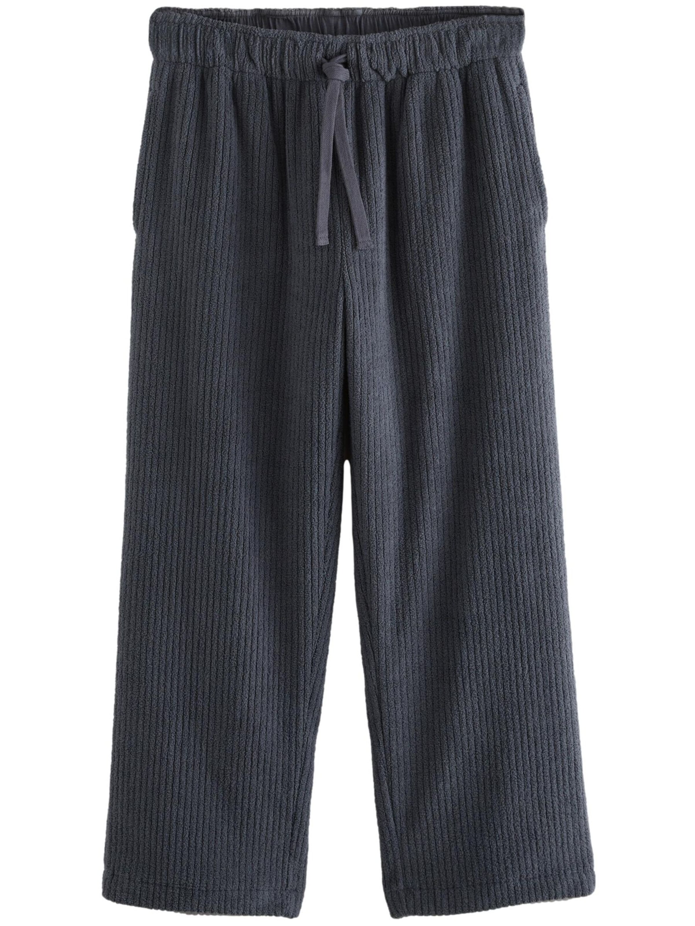 Next Wide leg Byxa i grå: framsida