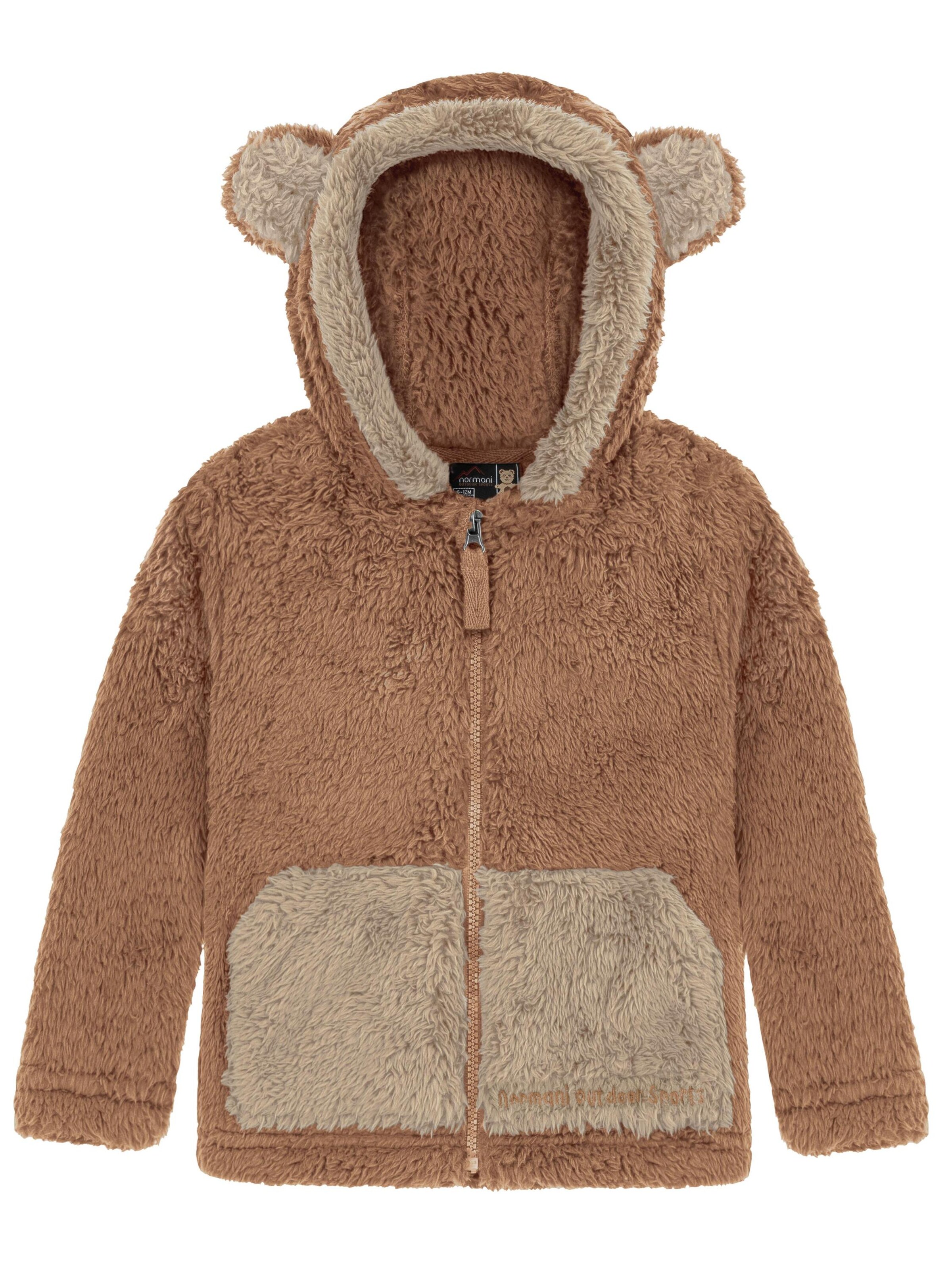 Veste en polaire 'Barvas' normani en marron