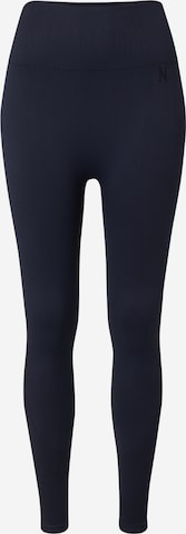 NATURANA Long Johns in Blue: front
