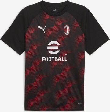 PUMA Tricot 'AC Milan' in Zwart: voorkant