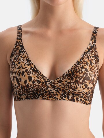 Dagi Треугольник Бюстгальтер в Коричневый