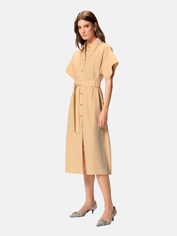 PINKO Klänning 'PINKO ALESHA ABITO COTONE FLUIDO ABITO' i beige: framsida
