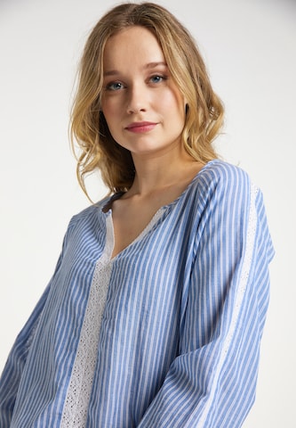 DreiMaster Vintage Bluse in Blau