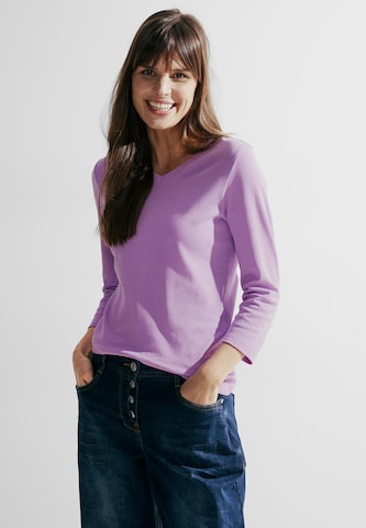 CECIL Shirt in Purple: front