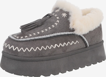 Ital-Design Snowboots in Grau: Vorderseite