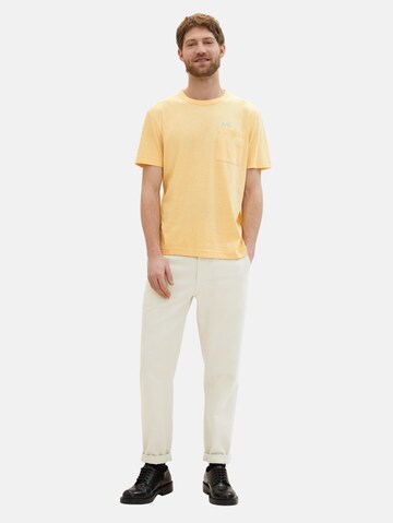 T-Shirt TOM TAILOR en jaune