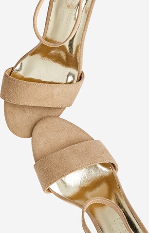 LASCANA Strap Sandals in Beige