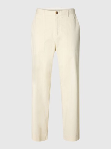 SELECTED Loose fit Trousers in Beige
