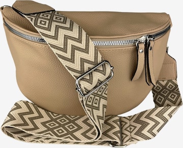 Kumixi Gürteltasche in Beige: Vorderseite