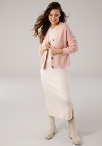 LAURA SCOTT Strickjacke in Pink