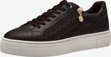 TAMARIS Sneakers laag in Bruin: voorkant