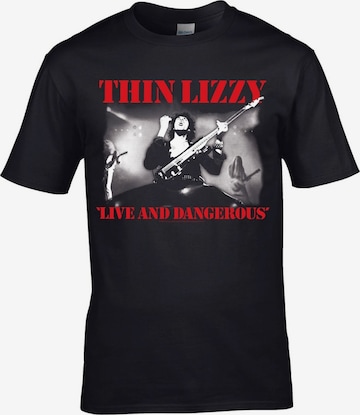 T-Shirt 'Thin Lizzy Dangerous T-Shirt' Rockshirts en noir : devant