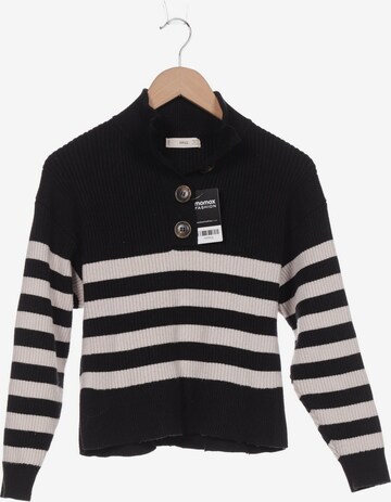 MANGO Sweater & Cardigan in S in Black: front