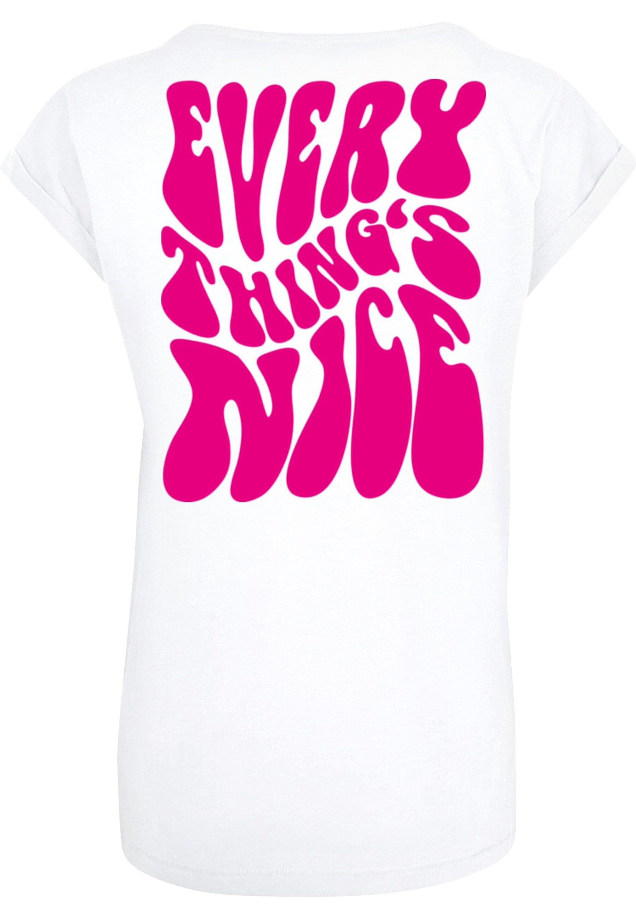 T-shirt 'Everything Is Nice' Mister Tee en blanc
