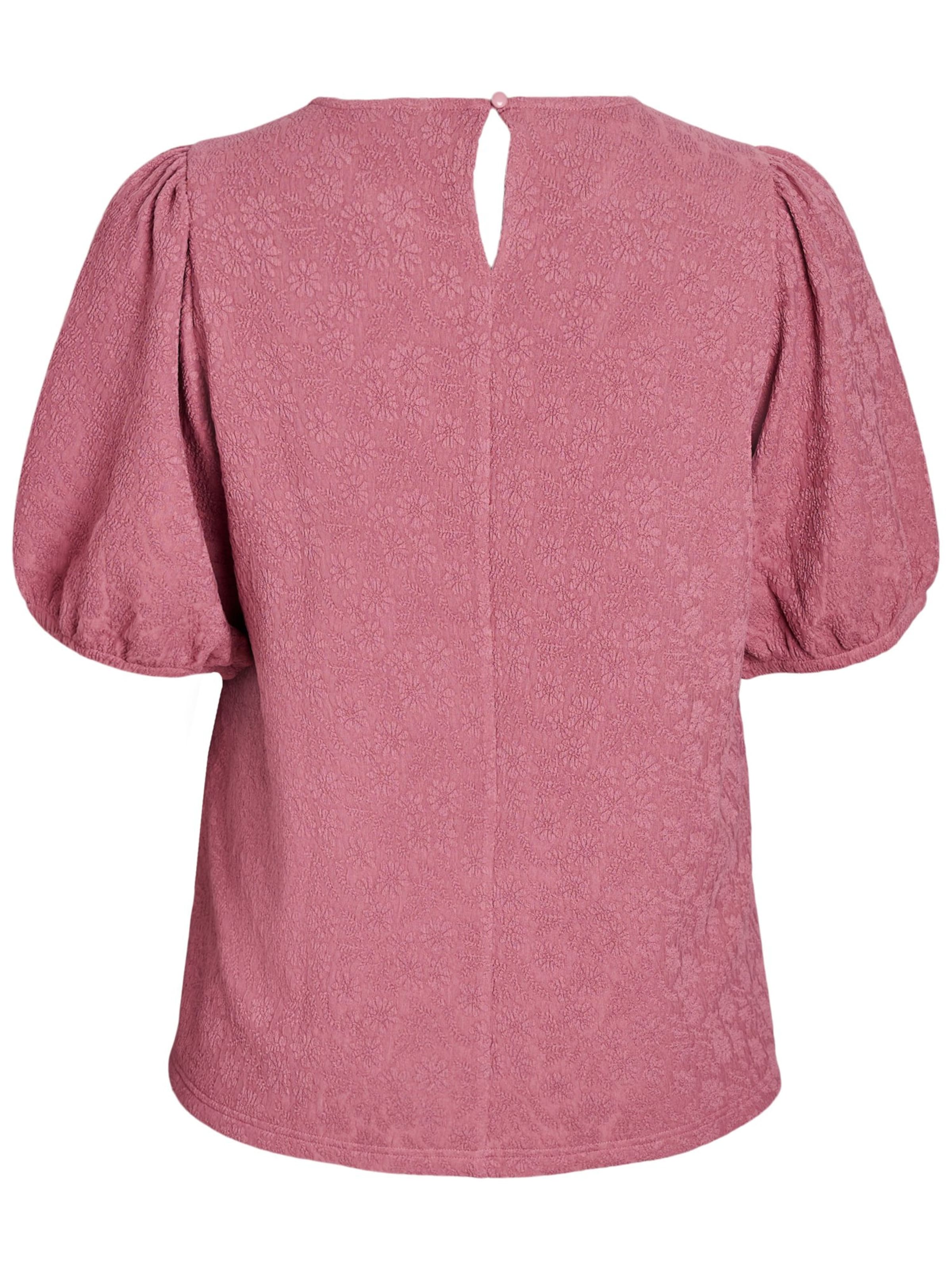 Zizzi Bluse 'CAMINA' in Pink
