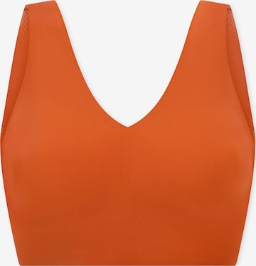 SCHIESSER - Bustier Sujetador ' Invisible Soft Padded ' en naranja: frente
