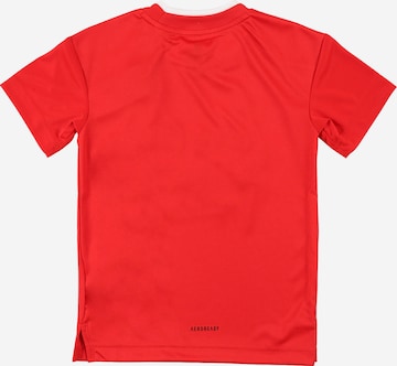 T-Shirt fonctionnel 'Salah' ADIDAS PERFORMANCE en rouge