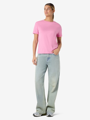 Noisy may T-Shirt 'NMBRANDY' in Pink