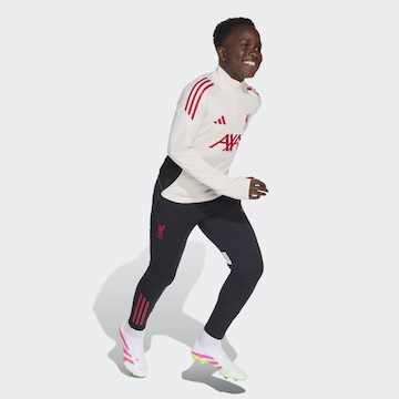 Coupe slim Pantalon de sport 'FC Liverpool Tiro 25 Competition' ADIDAS PERFORMANCE en noir