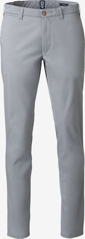 MEYER Chino Pants 'M5' in Grey: front