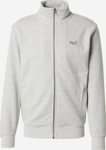 Superdry Свитшот 'Essential' в Серый: спереди