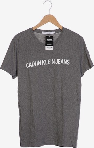 Calvin Klein Jeans T-Shirt L in Grau: predná strana