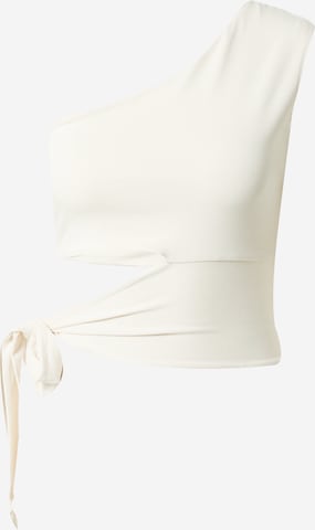 NU-IN Top in Beige: front