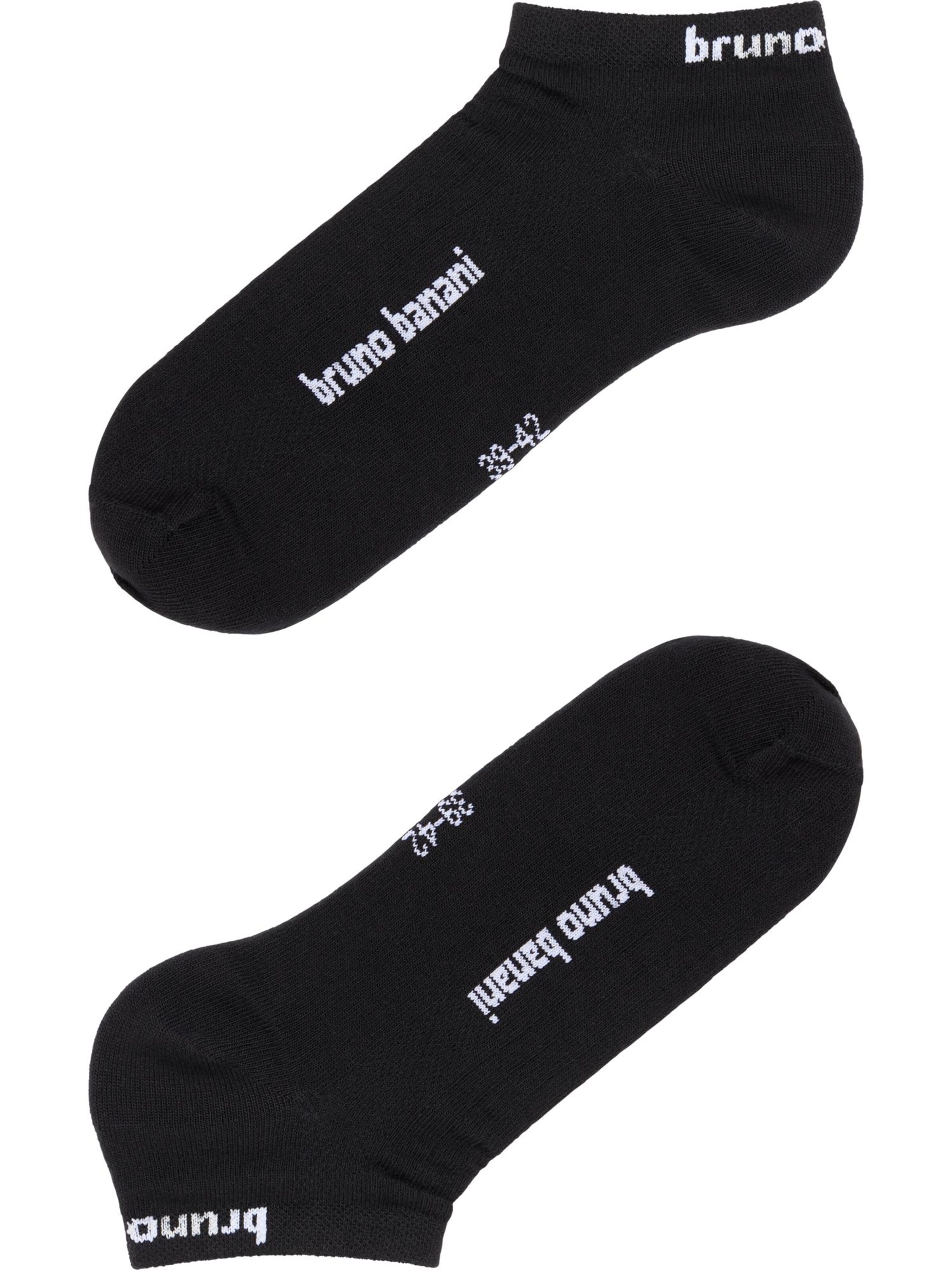 Bruno Banani Socken 'Coffey' in Schwarz