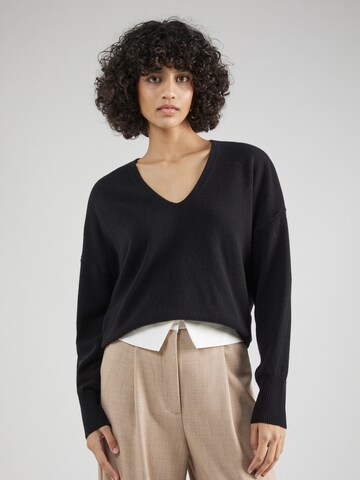 Pull-over Sisley en noir : devant