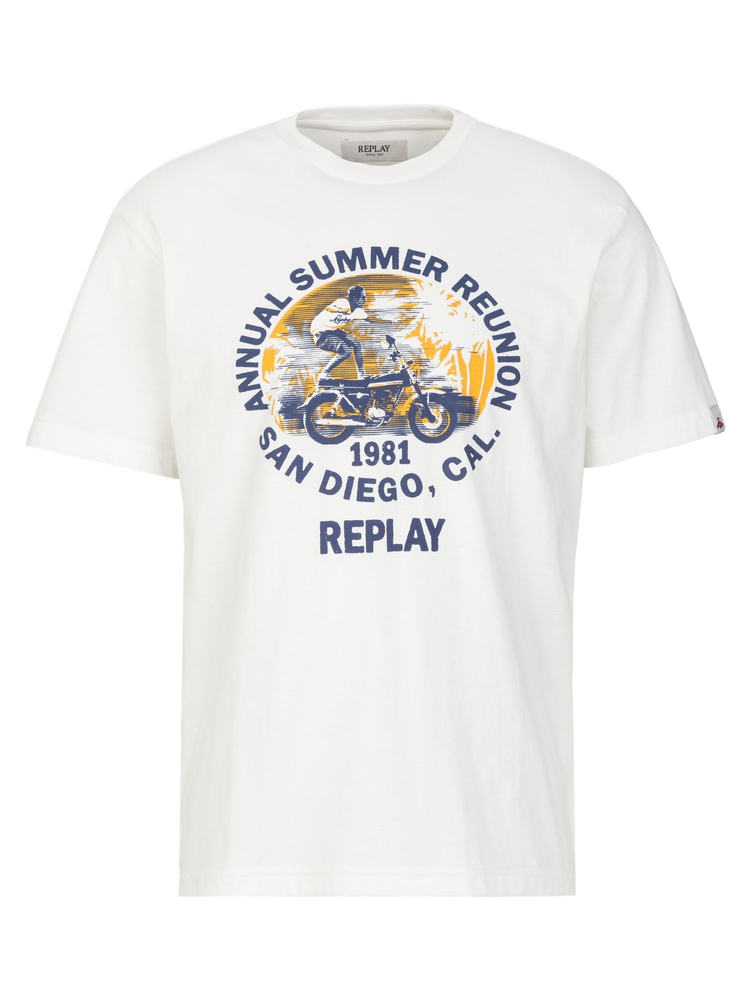 REPLAY Shirt in White: front