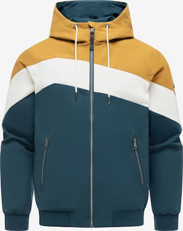 Ragwear Functionele jas 'Stewie Block Youmodo' in Bruin: voorkant