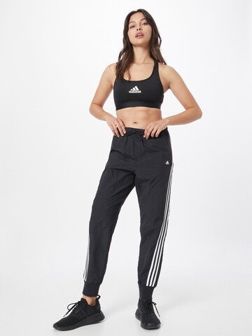 ADIDAS SPORTSWEAR Tapered Sportsbukser i sort