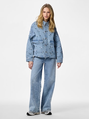 Chemisier 'PCFlora' PIECES en bleu