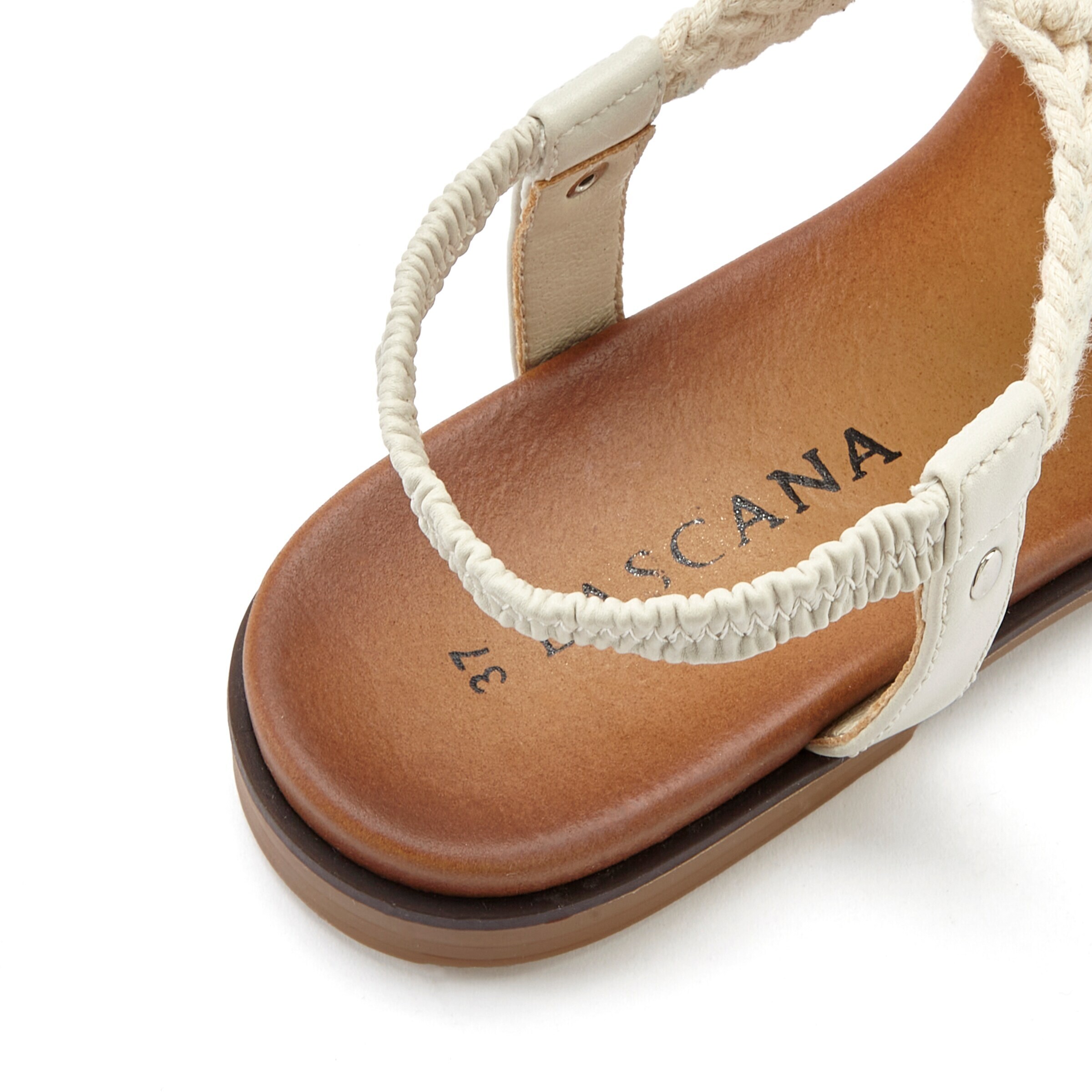 LASCANA Remienkové sandále - Biela