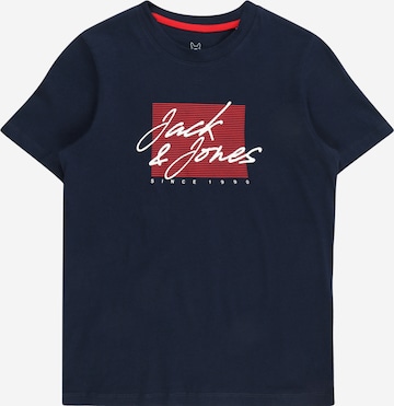 Jack & Jones Junior T-Shirt 'ZURI' in Blau: predná strana