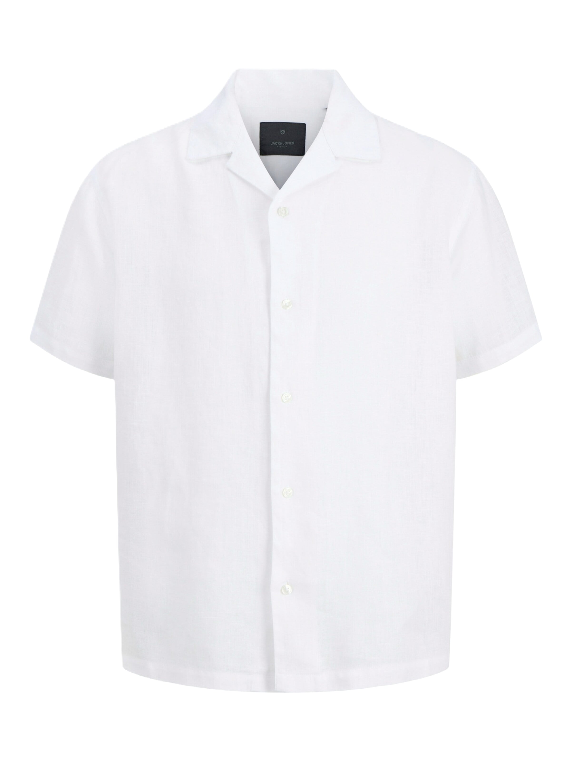 JACK & JONES Классический крой Рубашка 'JPRBLAlawrence' в Белый: спереди