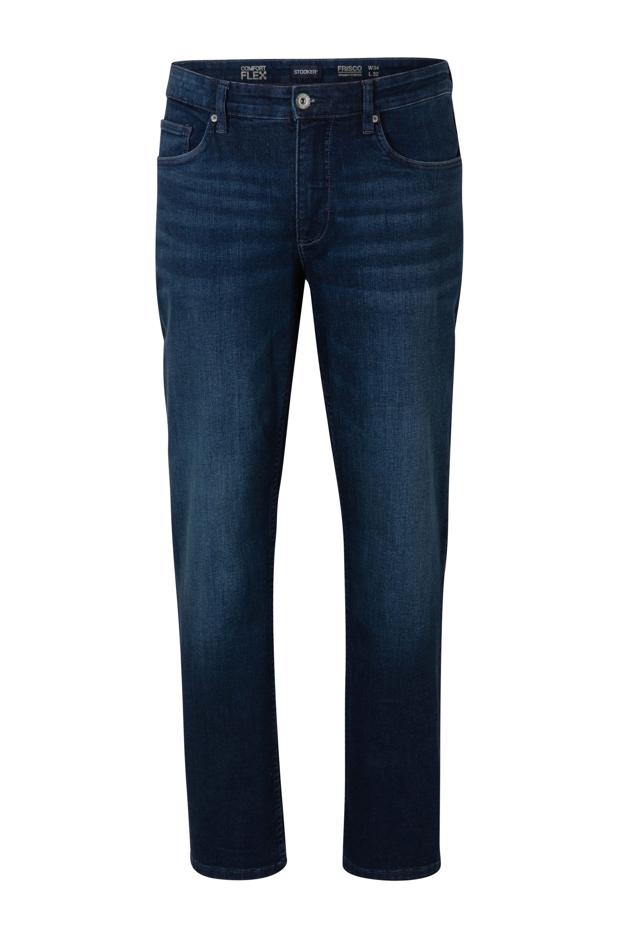 Stooker Men Regular Jeans 'Frisco' in Blau: Vorderseite