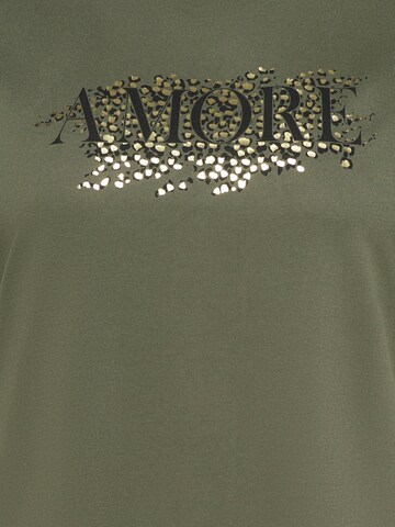 ONLY Carmakoma - Camiseta 'CARNIKO' en verde