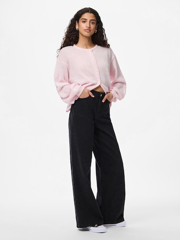 PIECES Knit cardigan 'PCIDA' in Pink