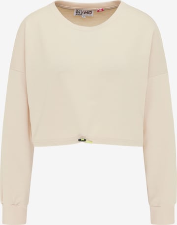 Felpa sportiva di myMo ATHLSR in beige: frontale