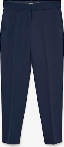 Effilé Pantalon à plis 'VMGLORIA' VERO MODA en bleu : devant