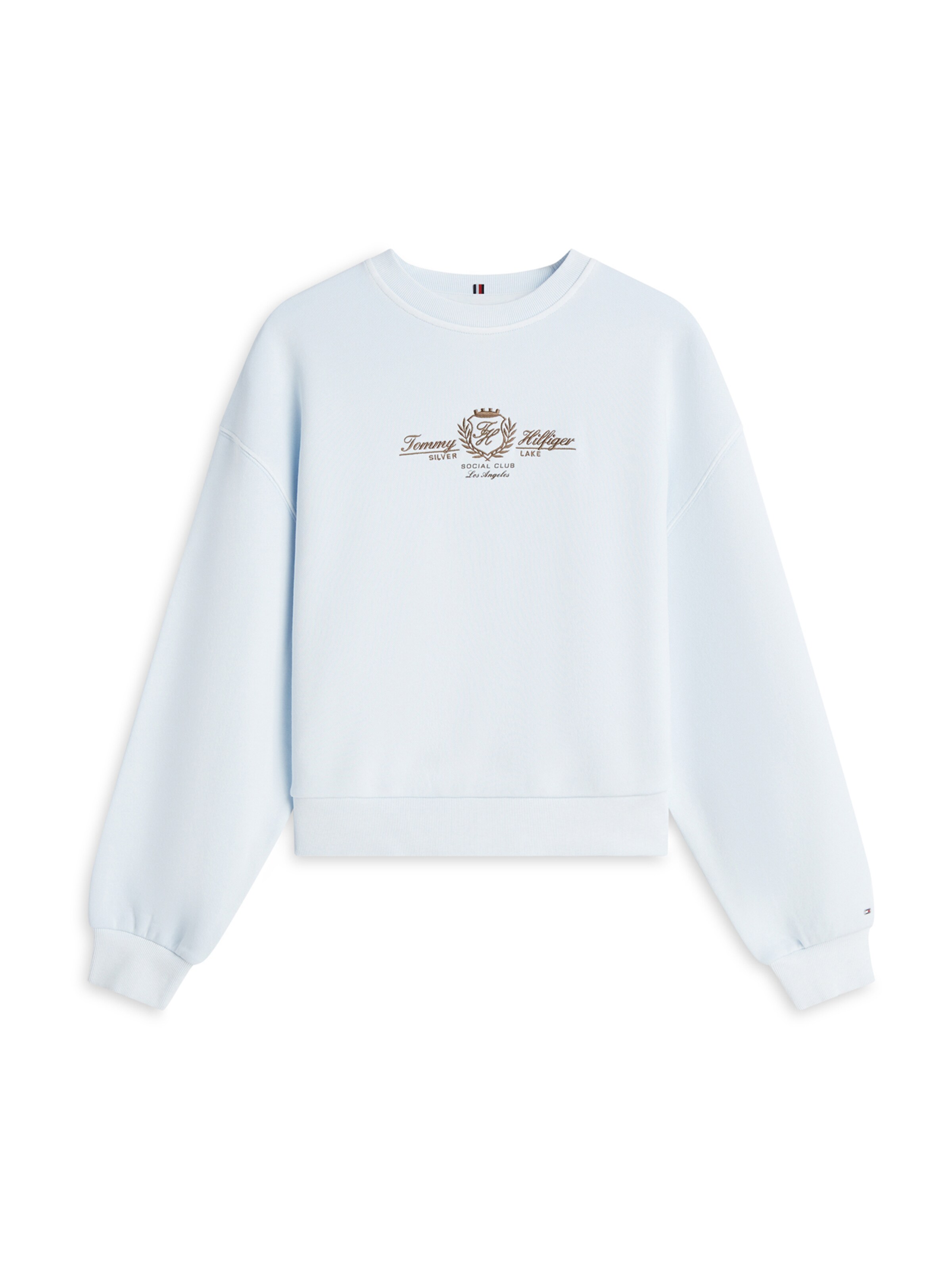 TOMMY HILFIGER Tréning póló 'Varsity' - kék: elől