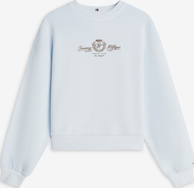 TOMMY HILFIGER Sweater majica 'Varsity' veličine XXS u svijetloplava / karamela, Pregled proizvoda