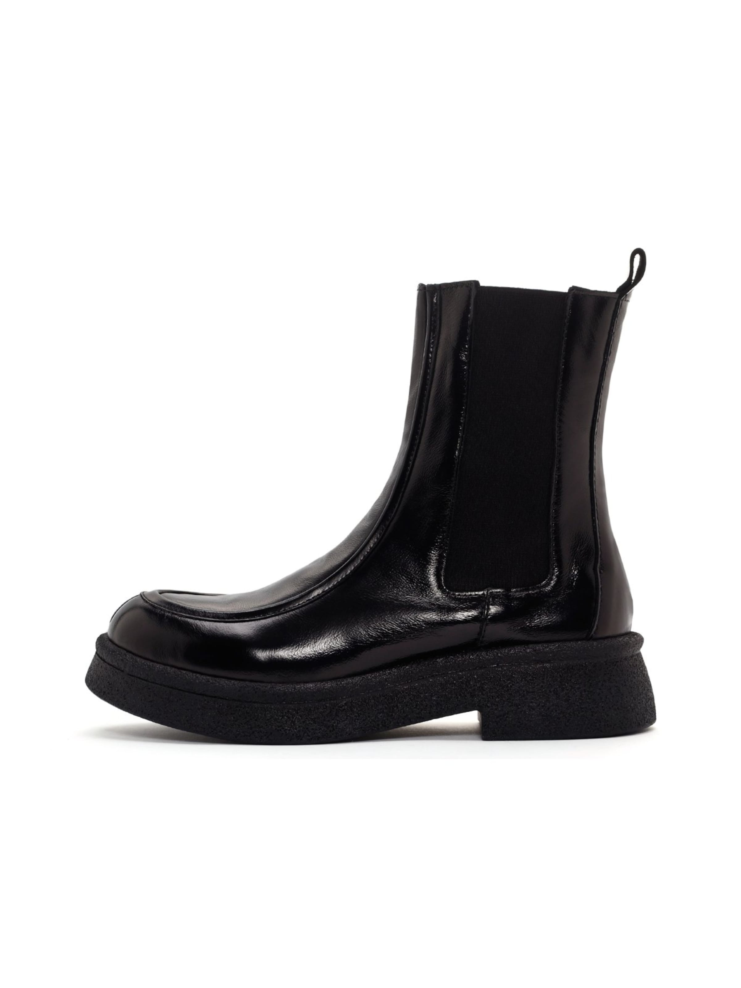 Chelsea Boots Derimod en noir : devant
